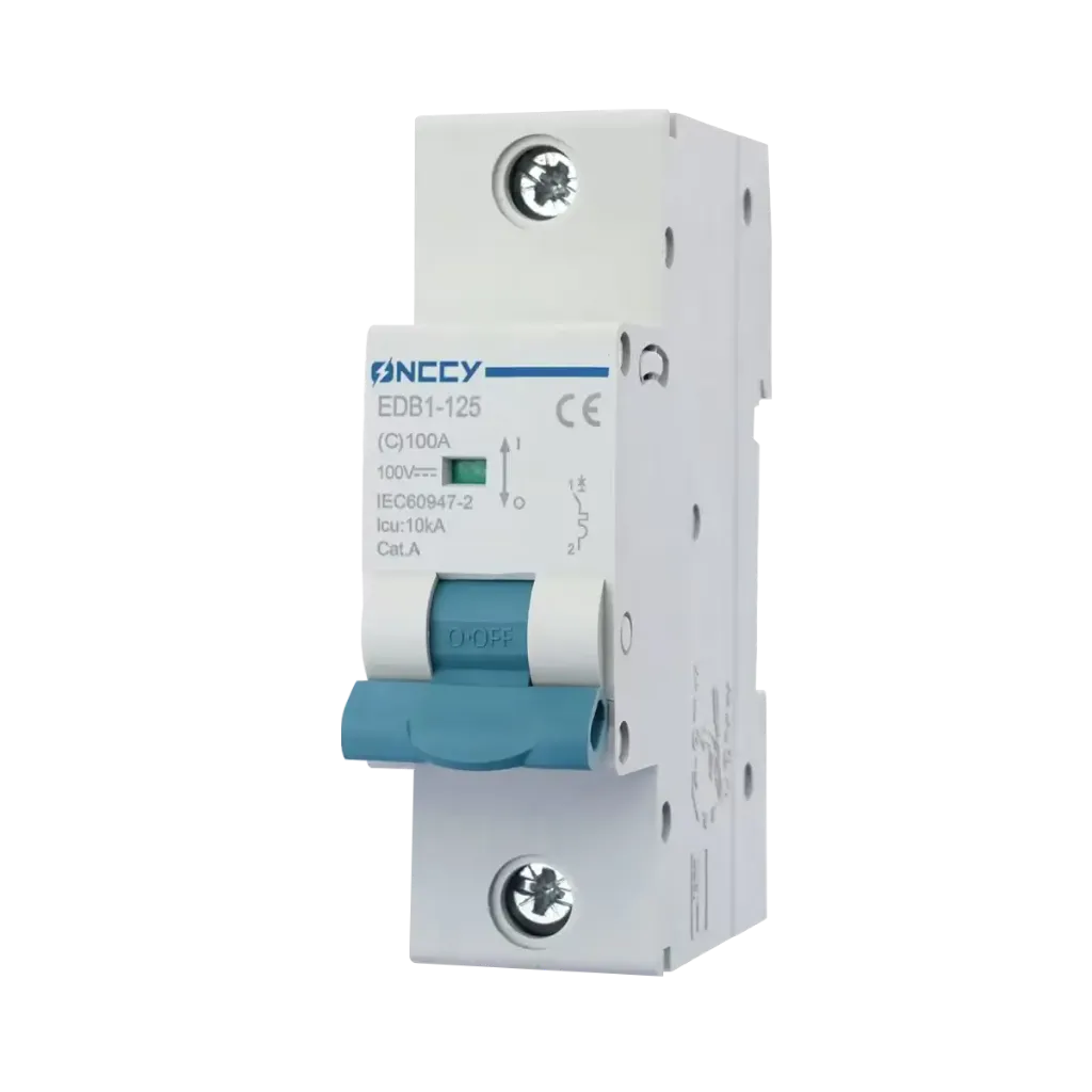 1P 100V 125A DC Miniature Circuit Breaker MCB