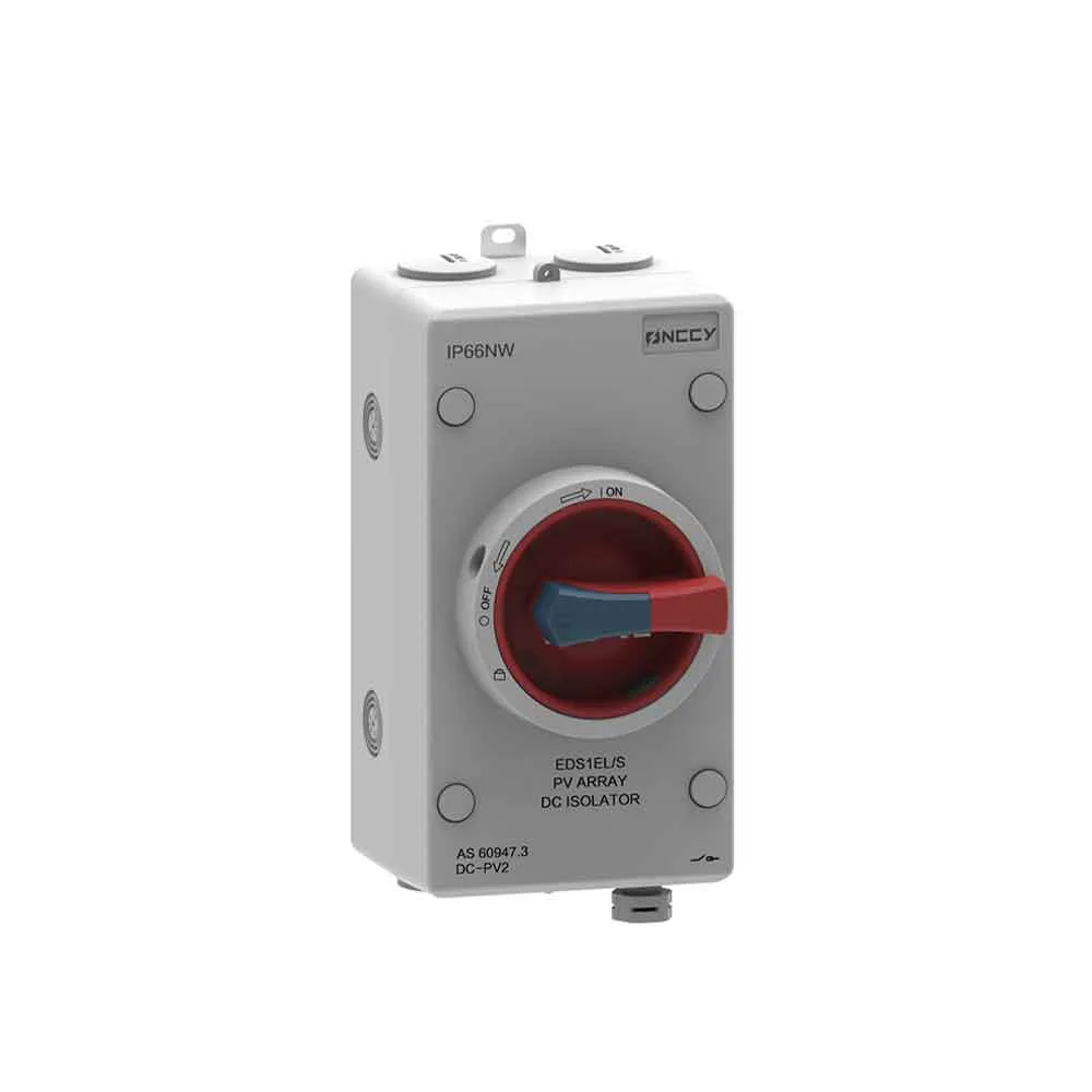 1200V 40A 4P PV Solar Disconnect Switch Box